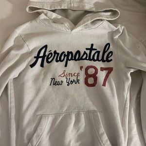 Aeropostale Cream Hoodie